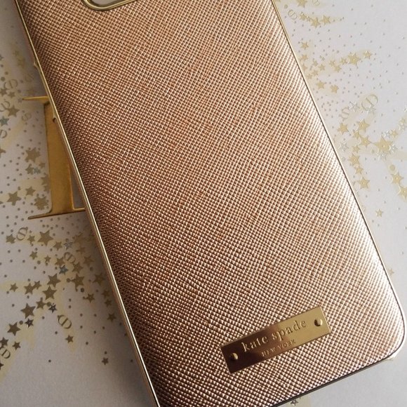 Kate Spade Gold Phone Case - Picture 1 of 2